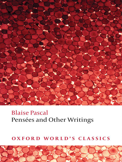 Title details for Pensées and Other Writings by Blaise Pascal - Available